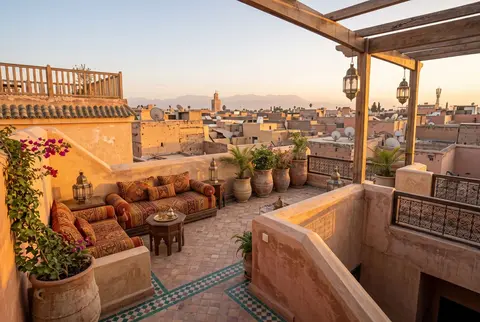 Terrasse sur le toit